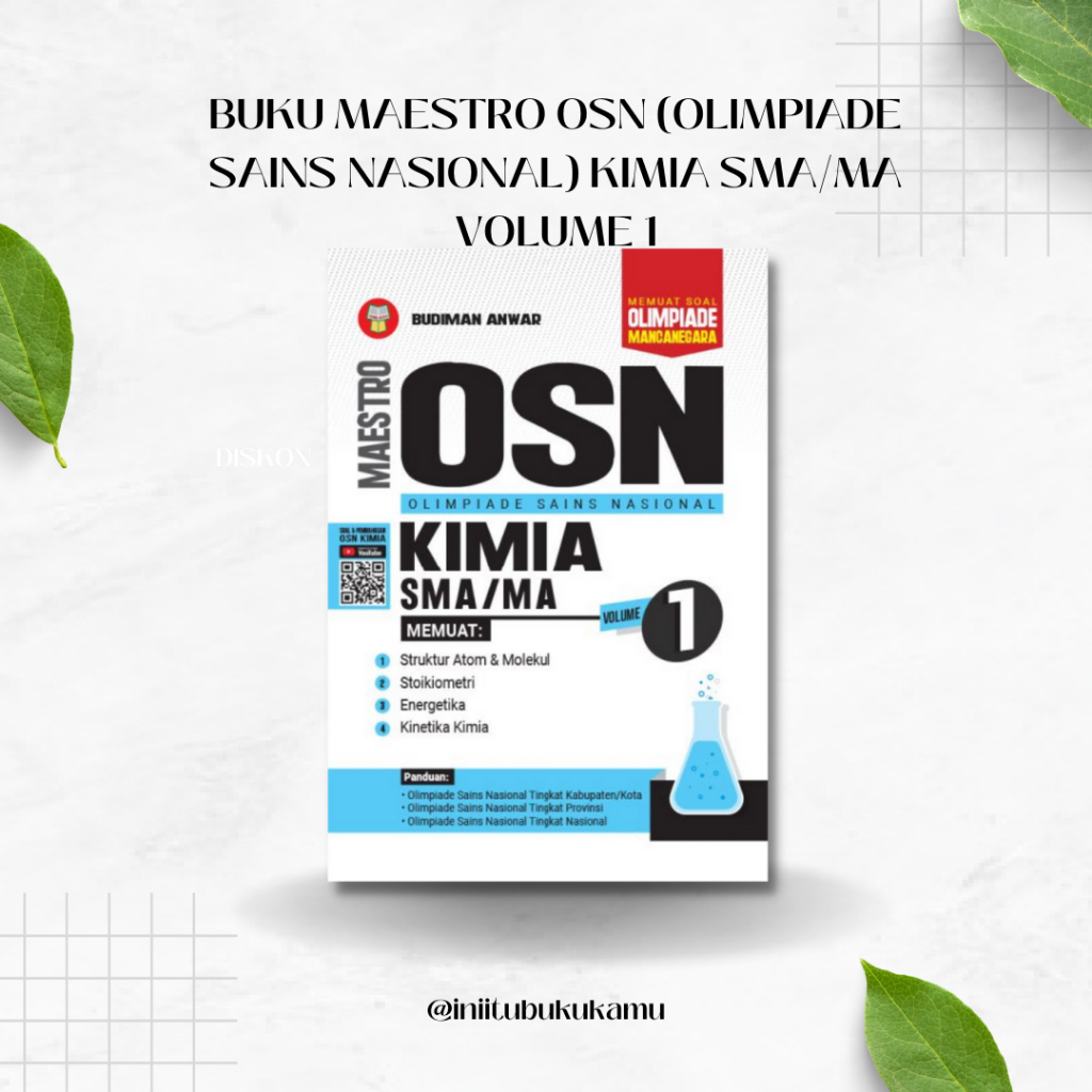 Jual Buku Maestro Osn Olimpiade Sains Nasional Kimia Sma Ma Volume