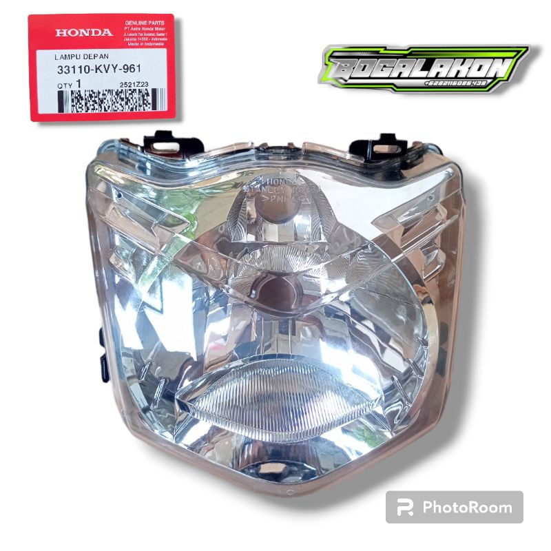 Jual Reflektor Lampu Depan Honda Beat Karbu Original Ahm Shopee Indonesia