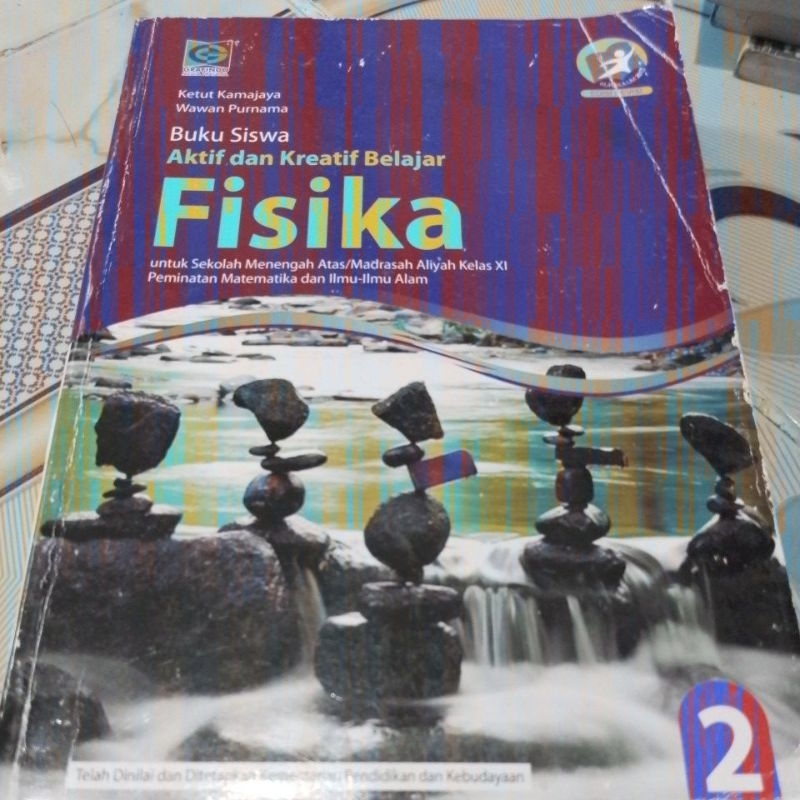 Jual BUKU AKTIF DAN KREATIF BELAJAR FISIKA UNTUK SMA KELAS XI REVISI