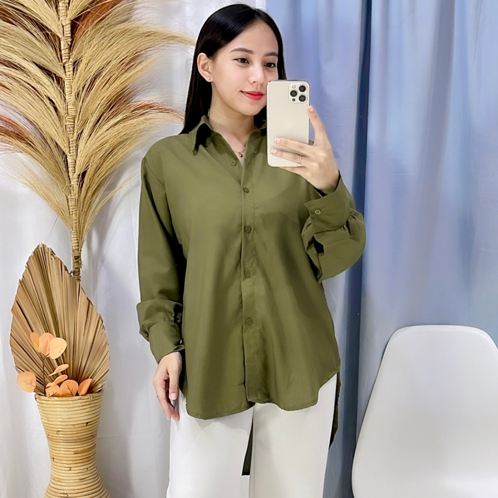 Jual RX Fashion DEVI BLOUSE WANITA OVERSIZE XXL KATUN TWISTCONE