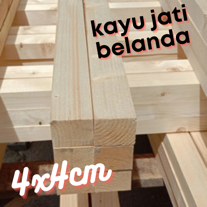 Jual Balok Jati Belanda X Sudah Serut Lurus Cocok Untuk Kaki Meja