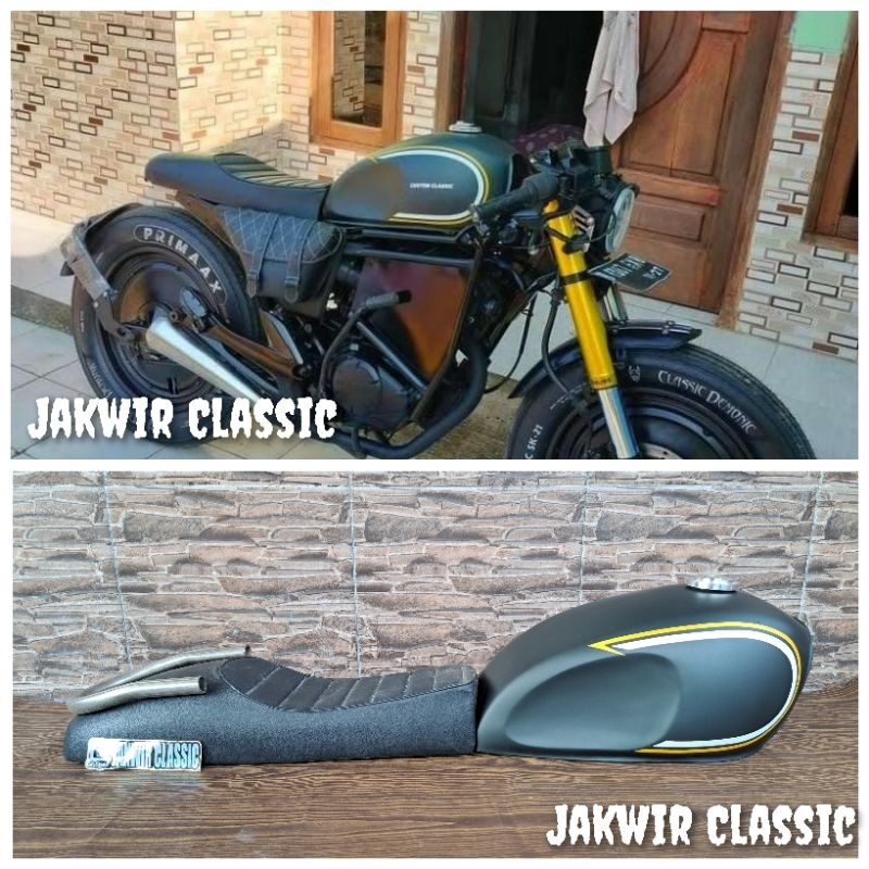 Jual Tangki Custom Triumph Dekok Plus Jok Japstyle Shopee Indonesia