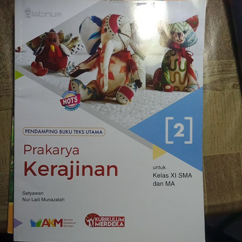 Jual Buku Prakarya Kerajinan Untuk Kelas Sma Kurikulum Merdeka