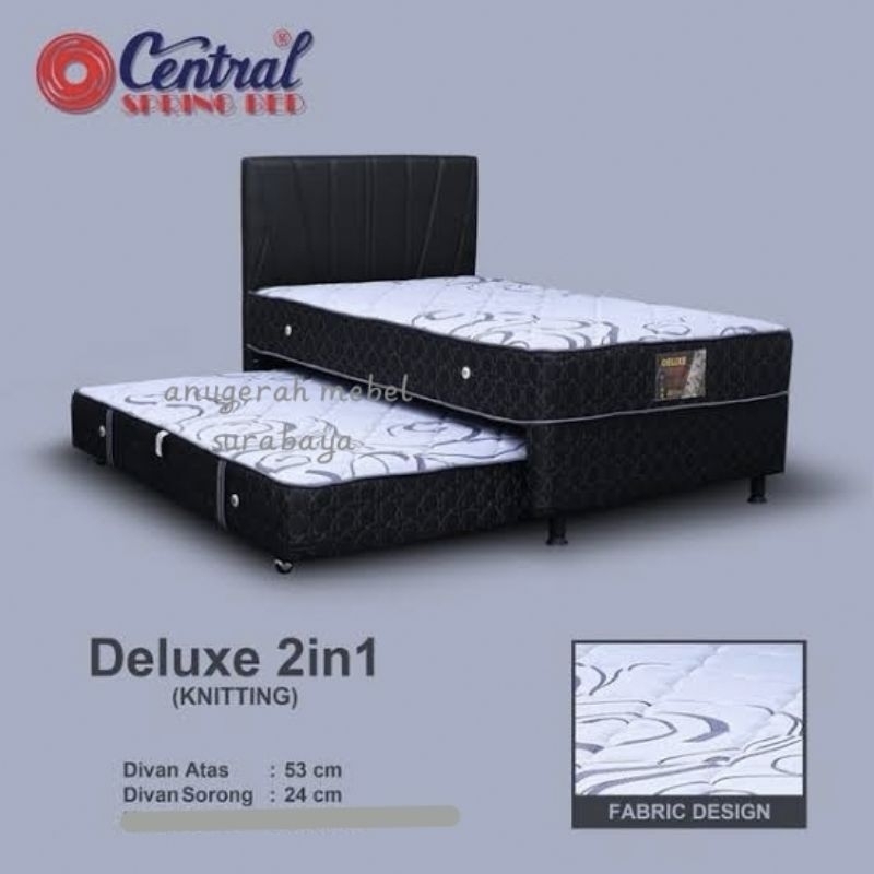 Jual Set Springbed Central Sorong Deluxe Garansi 10 Th SURABAYA