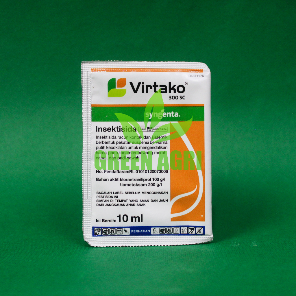 Jual Virtako Sc Sachet Ml Insektisida Obat Hama Sundep Pengerek