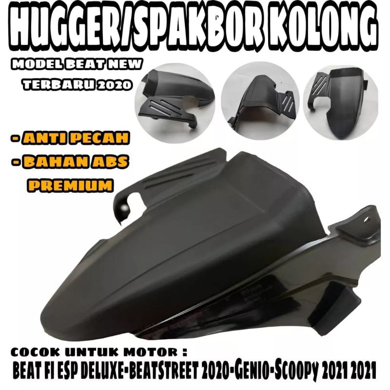 Jual Hugger Spakbor Kolong Honda Beat Deluxe Genio Scoopy Tahun 2020