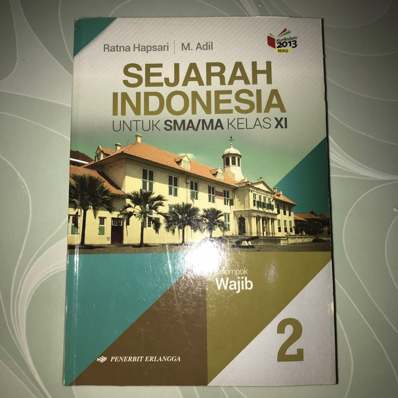 Jual Buku Sejarah Indonesia Kelas Erlangga Shopee Indonesia