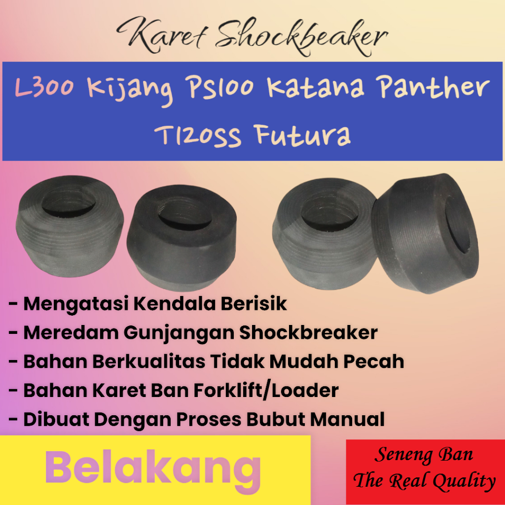 Jual Karet Shockbeaker Belakang Bawah L300 Kijang Ps100 Katana Panther