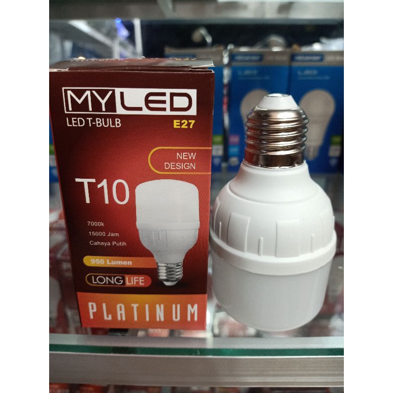 Jual Lampu Led Tabung MYLED 10watt Kapsul Platinum Myled Lampu Hemat