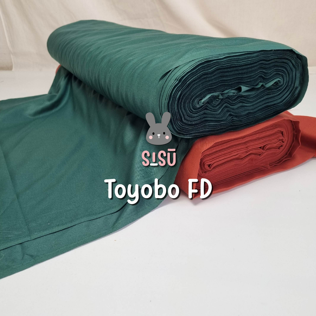 Jual 0 5 Meter Bahan Toyobo FD Kain Meteran Toyobo Ketun Premium