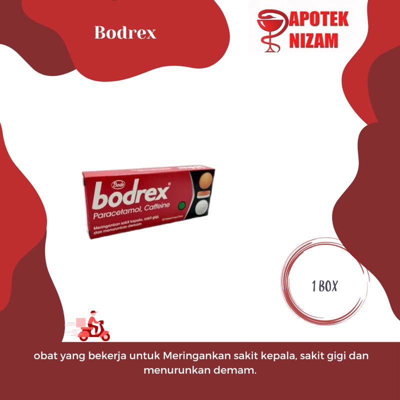 Jual Bodrex Obat Sakit Kepala Tablet Shopee Indonesia