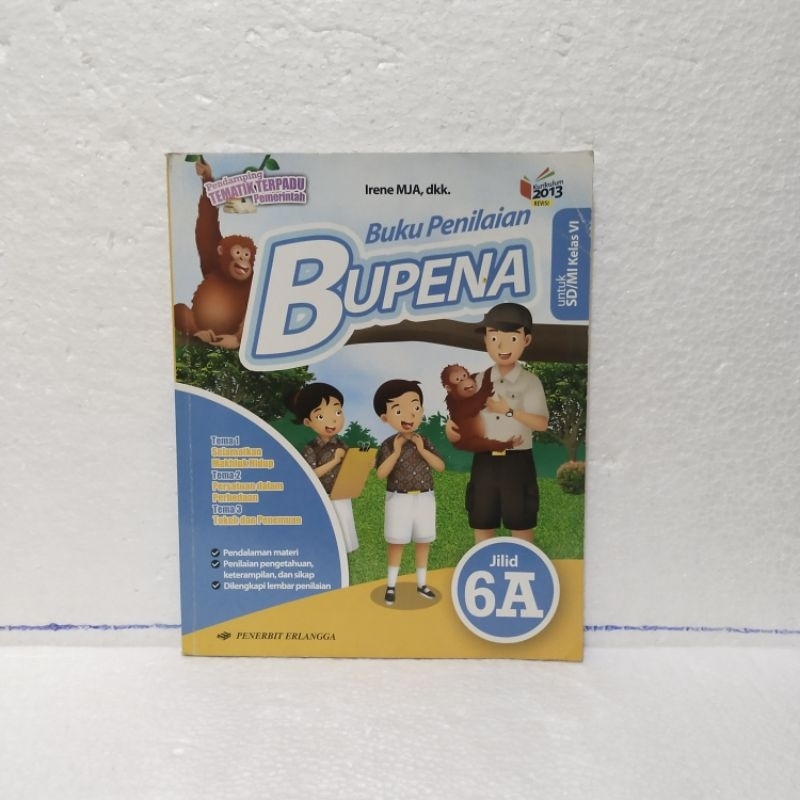 Jual Buku Penilaian Bupena Jilid A Untuk Sd Mi Kelas Vi Shopee