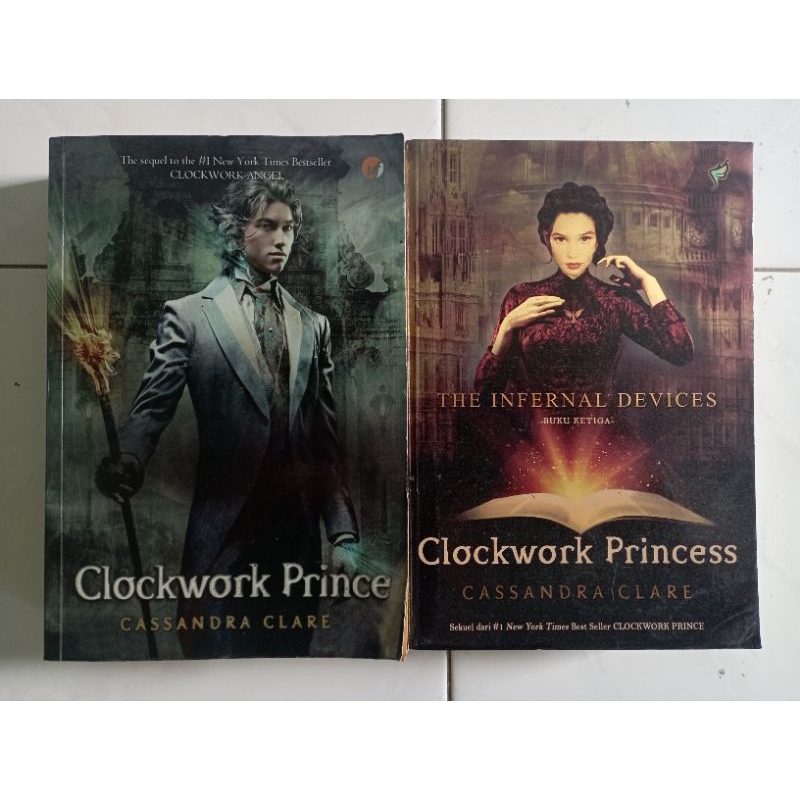 Jual Novel Terjemahan Original Karya Cassandra Clare Clockwork Prince