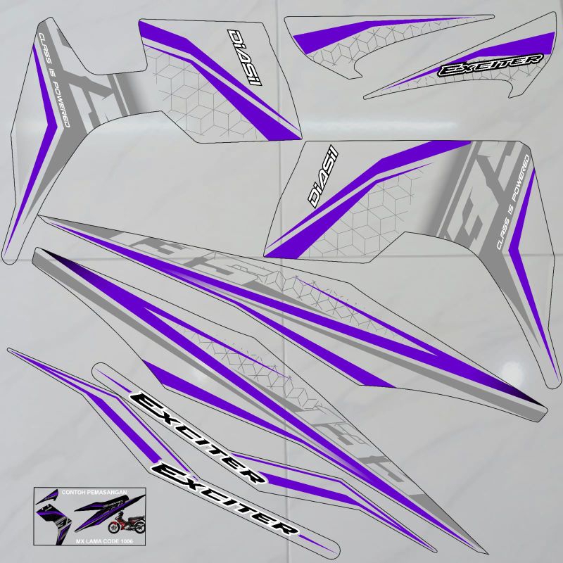 Jual Cod Striping Transparan Jupiter Mx Old Lama Shopee Indonesia