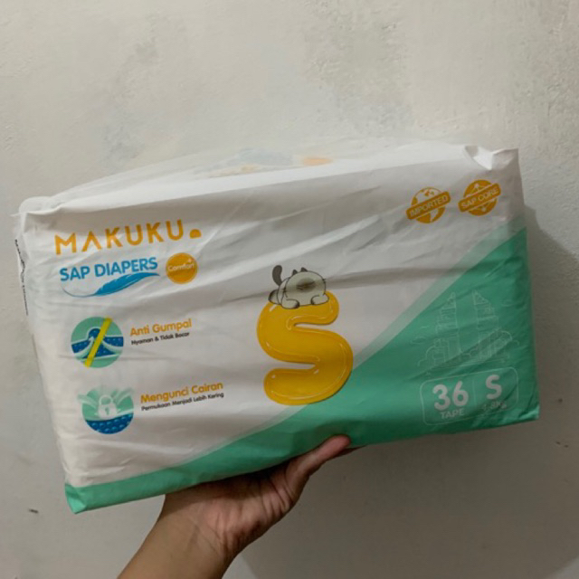 Jual Makuku Sap Diapers Comfort Tape S Popok Bayi Tipis Sap Anti