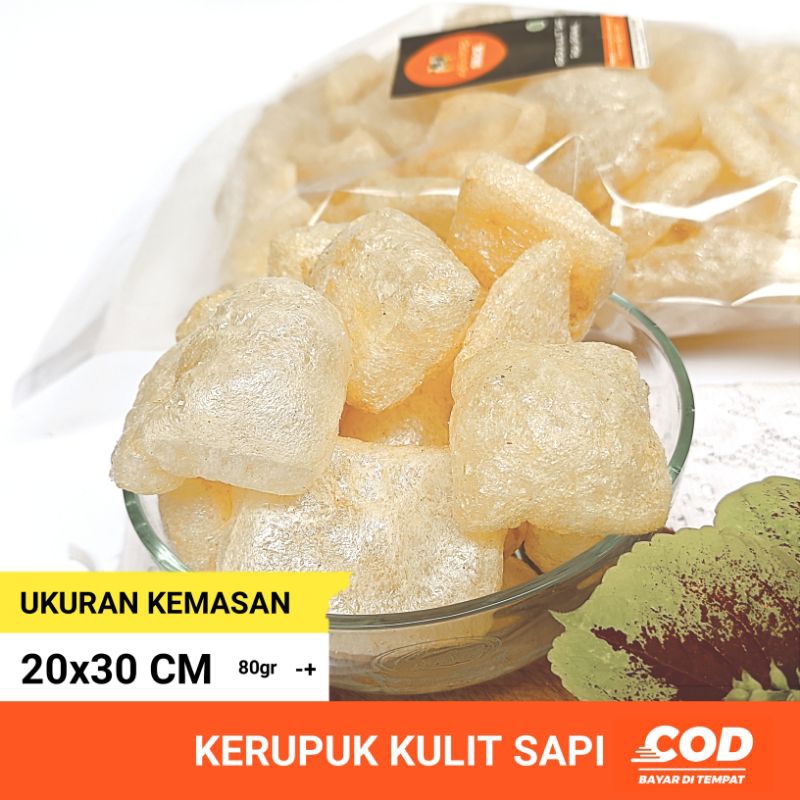 Jual SNACK DOROKDOK KERUPUK KULIT SAPI RAMBAK KHAS CIREBON Shopee