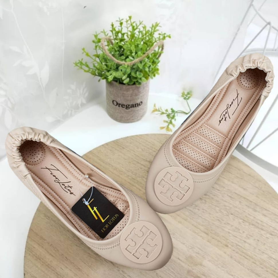 Jual Fior Lotus Minnie Travel Ballet Flat Fb Fior Store Shopee