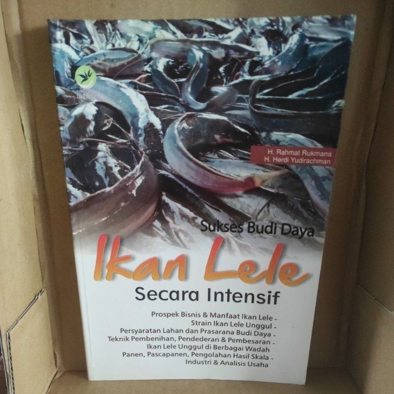 Jual Buku Sukses Budidaya Ikan Lele Secara Intensif Oleh H Rahmat