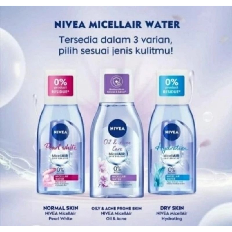 Jual Nivea Micell Air Expert Hydration 125 ML Shopee Indonesia