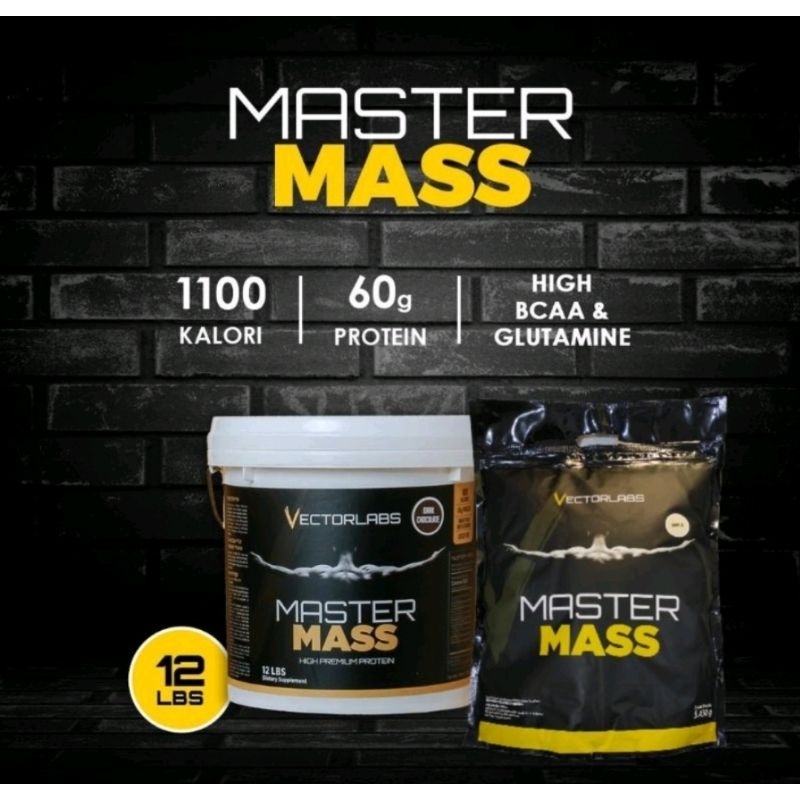 Jual Vectorlabs Master Mass Gainer Lbs Halal Bpom Bonus Item