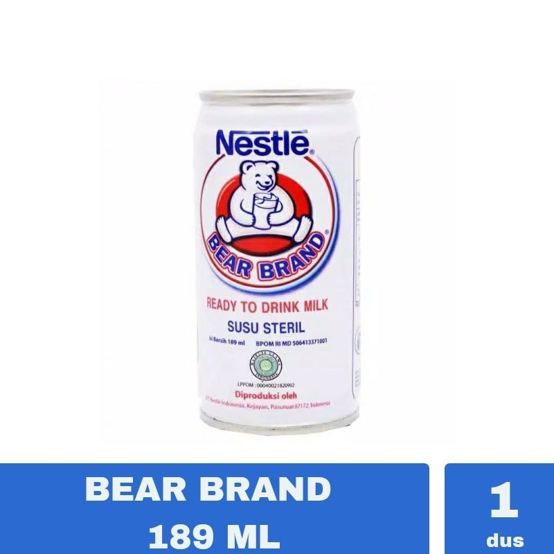 Jual Susu Beruang Bear Brand Kaleng Ml Shopee Indonesia