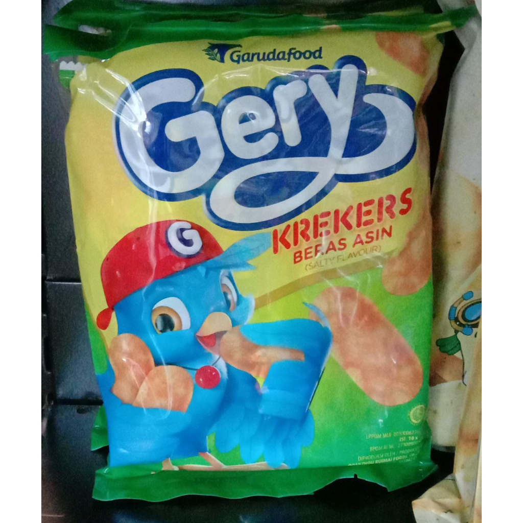 Jual Gery Krekers Beras Asin Isi 10 6g Shopee Indonesia