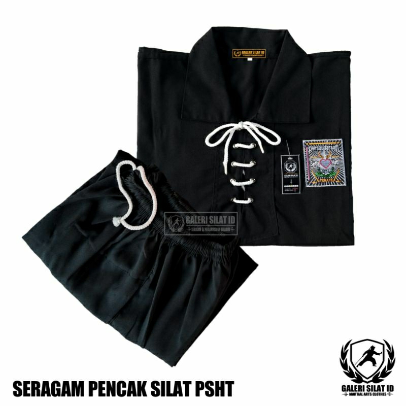 Jual Seragam Sakral Anggota Baru PSHT Baju Sakral Silat SH TERATE