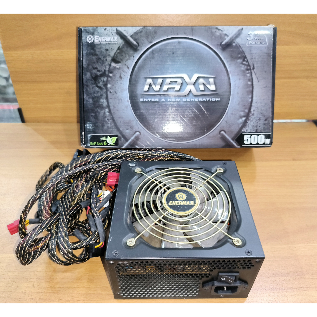 Jual PSU Powersupply Enermax NAXN 500W 80 Plus Bronze 2nd Okay Shopee