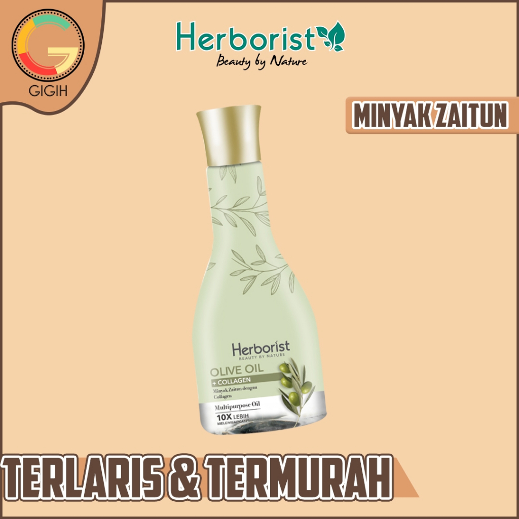 Jual Herborist Minyak Zaitun Olive Oil Collagen Ml Ml Shopee