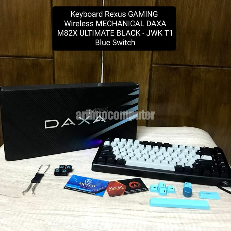 Jual Keyboard Rexus Gaming Wireless Mechanical Daxa M X Ultimate Black