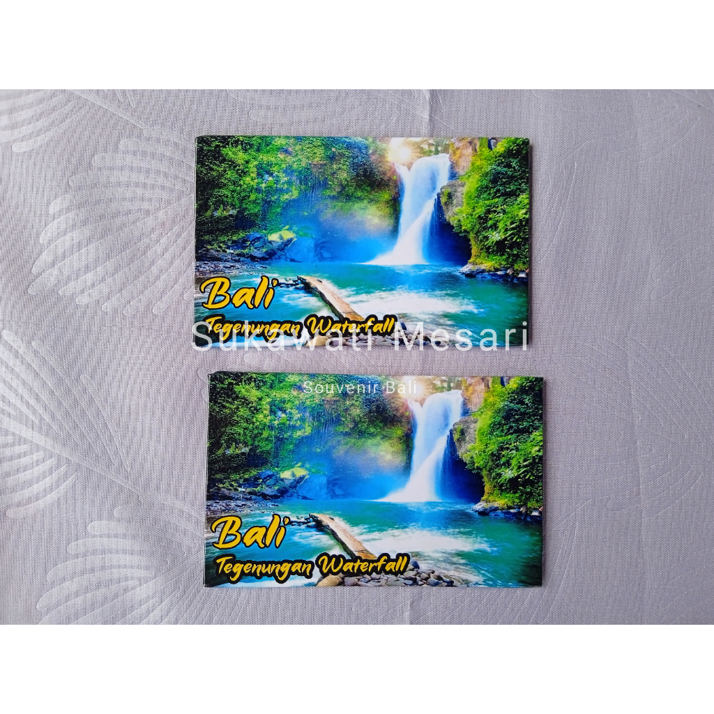 Jual Fridge Magnet Tempelan Kulkas Pin Print Flexi Alam Bali Souvenir