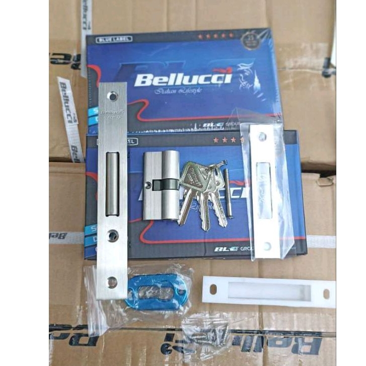 Jual Body Sliding Bellucci Kunci Mekar Kunci Pintu Geser Sliding