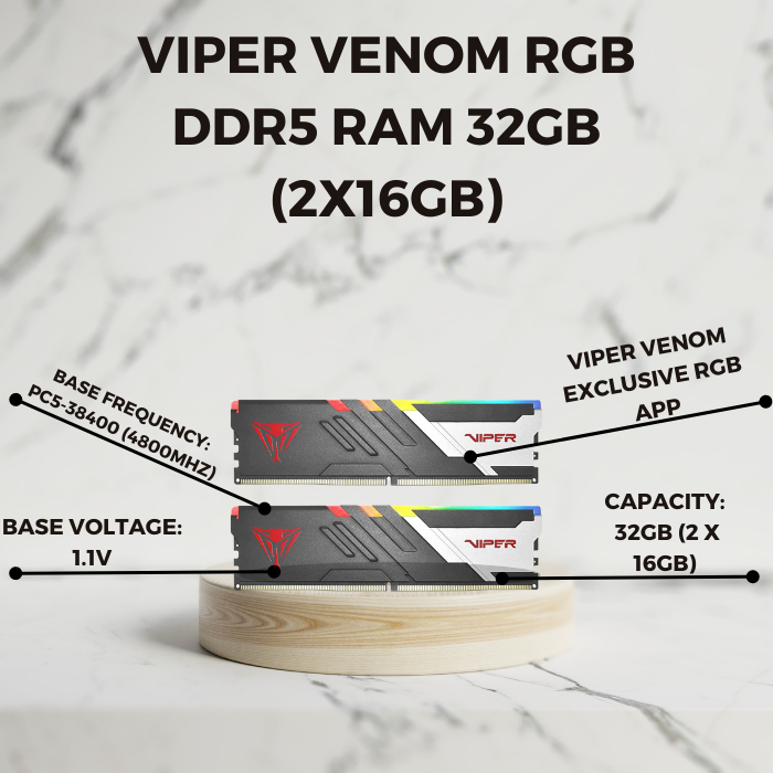 Jual Viper Venom Rgb Ddr Ram Gb X Gb Mhz Udimm Kit