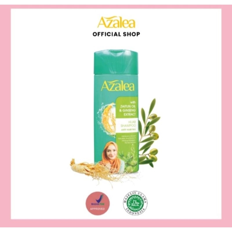 Jual Azalea Hijab Shampoo Zaitun Oil Dan Ginseng Extract Ml Shopee