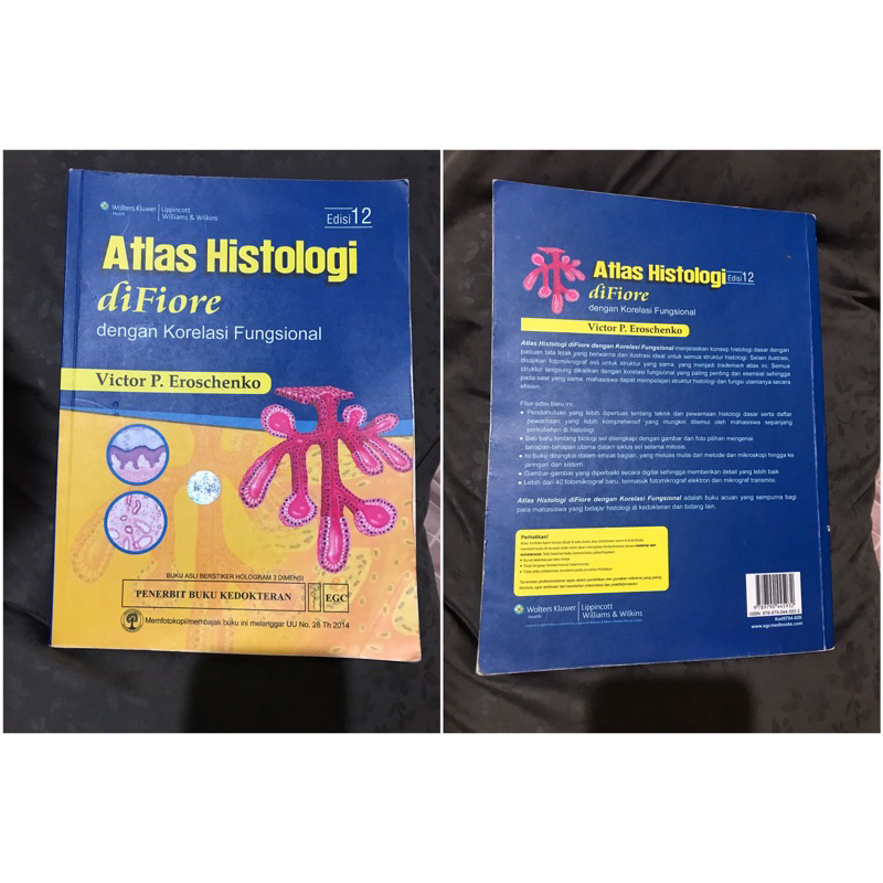 Jual Atlas Histologi Difiore Edisi 12 Shopee Indonesia