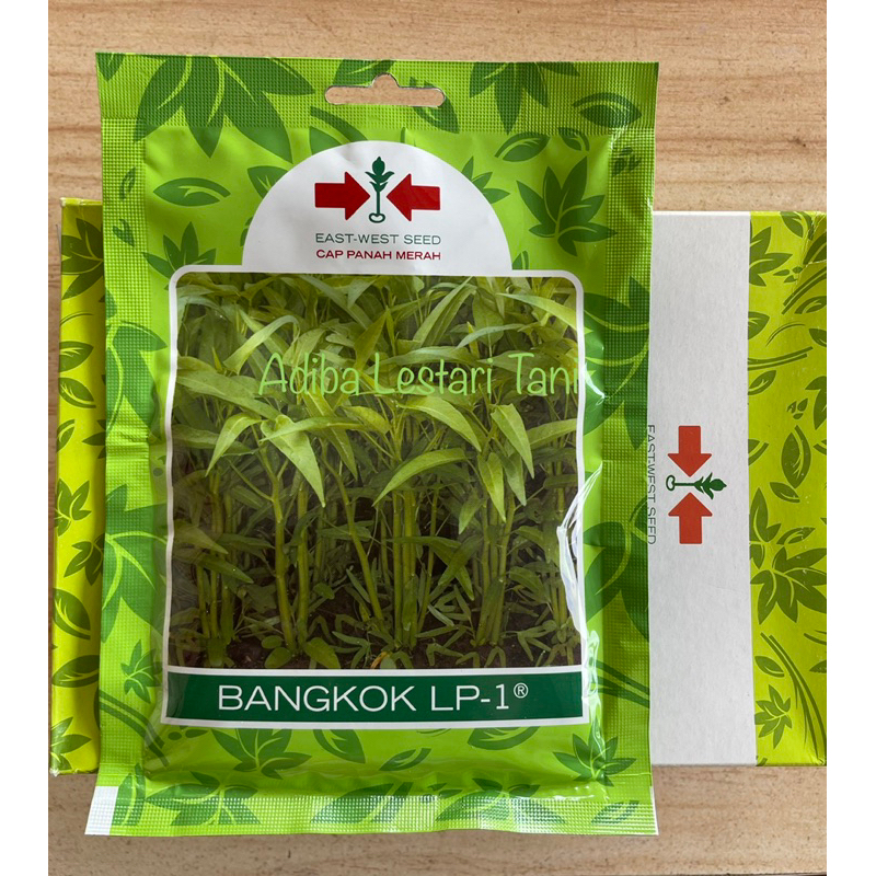 Jual Benih Kangkung Bangkok LP 1 1500 Butir Cap Panah Merah Shopee