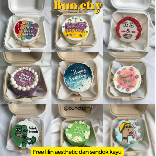 Jual Bisa Dadakan Korean Bento Cake D Cm Custom Bento Cake