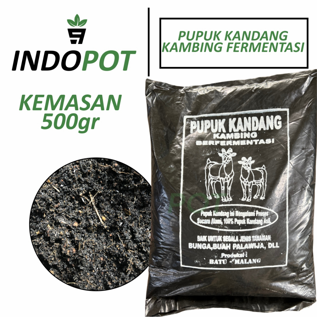 Jual Pupuk Kandang Kambing Fermentasi 500gr Shopee Indonesia