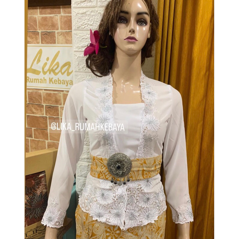 Jual Kebaya Bordir Jadi Premium Kebaya Bordir Bali Kebaya Bordir Murah