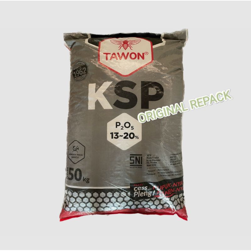 Jual PUPUK KSP PHOSPHATE TSP SP 5KG REPACK TAWON JAMINAN ORIGINAL