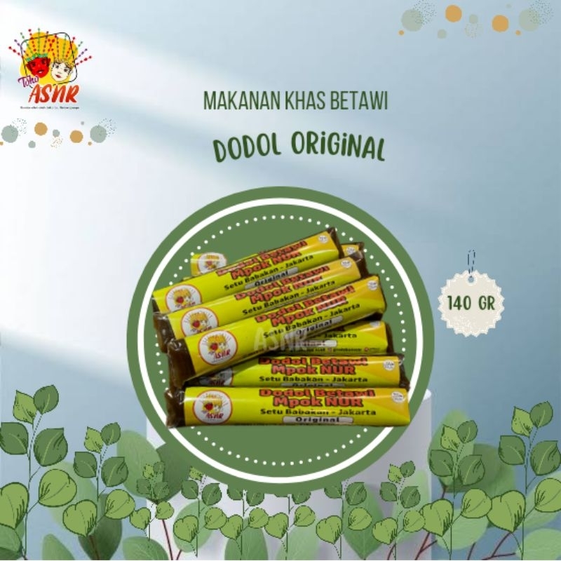 Jual Dodol Original Betawi Mpok Nur Shopee Indonesia