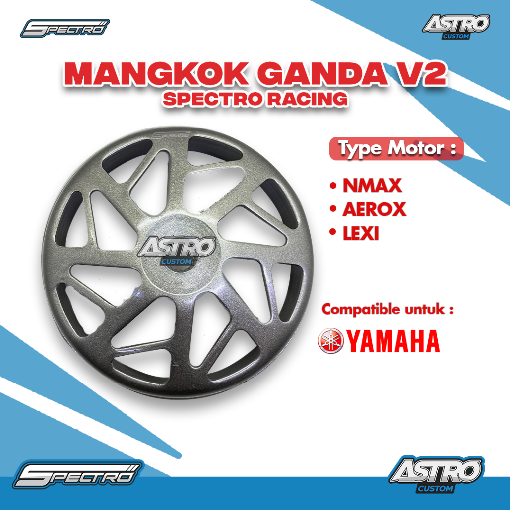 Jual Spectro Mangkok Ganda V2 Nmax 155 Aerox 155 Lexi 125 Spectro