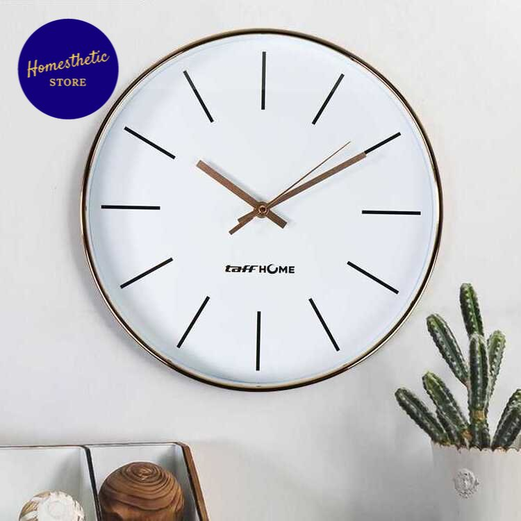 Jual Jam Dinding Bulat Wall O Clock Silent Movement Model Modern