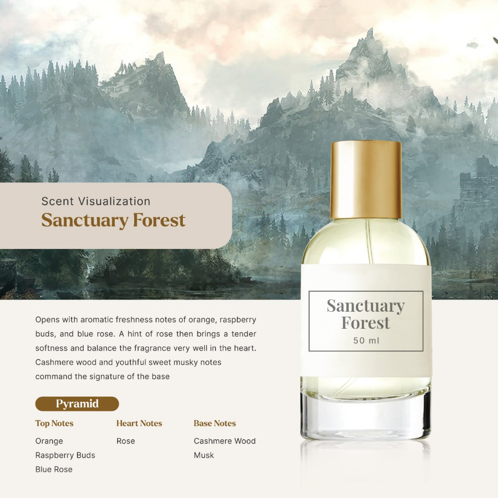 Jual Sicher Forest For Your Senses Eau De Parfum Ml Shopee Indonesia