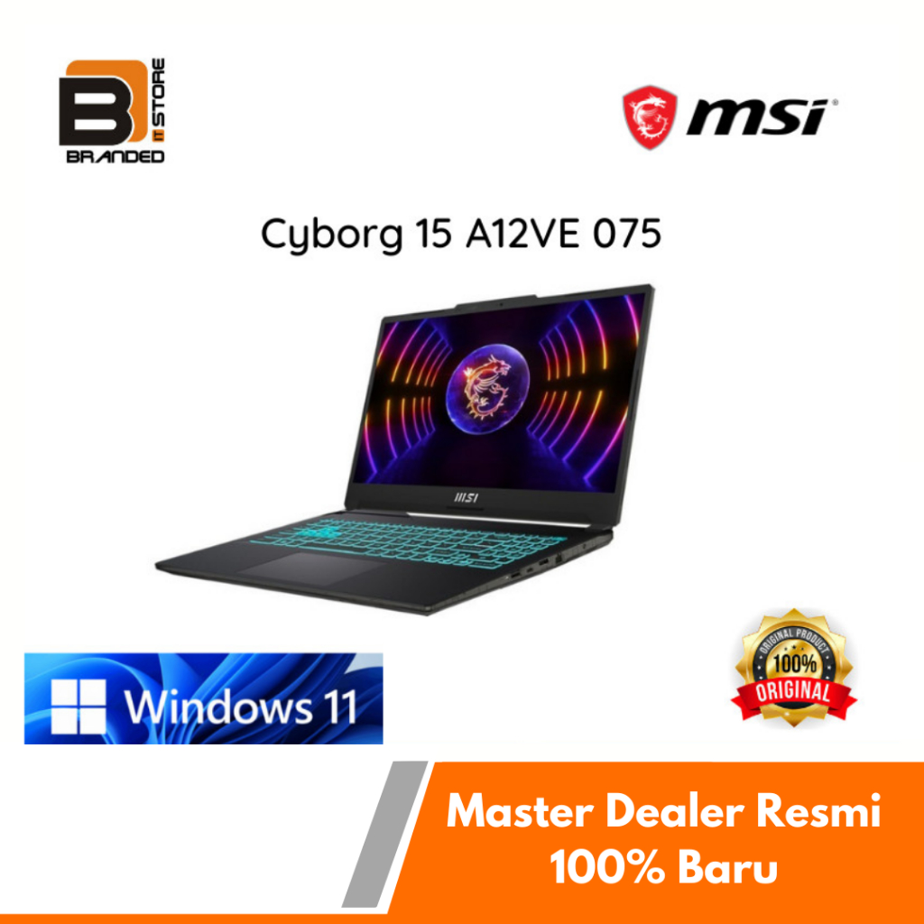 Jual Laptop Gaming Msi Cyborg A Ve I H Gb Gb Rtx