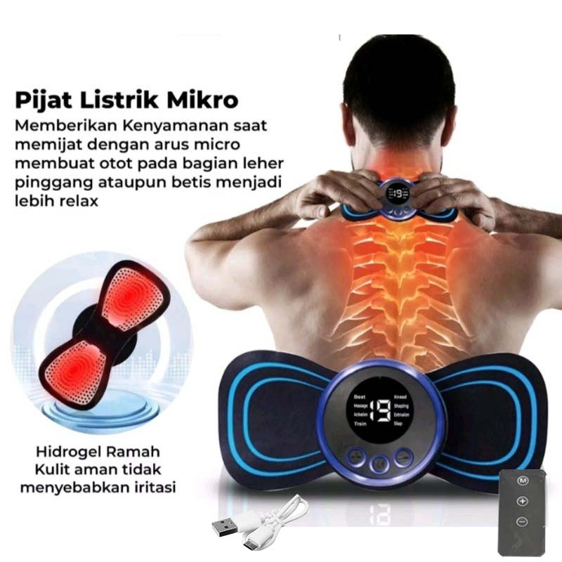 Jual Patch Portabel Massage Stimulator Pemijat Pinggang Portabel EMS