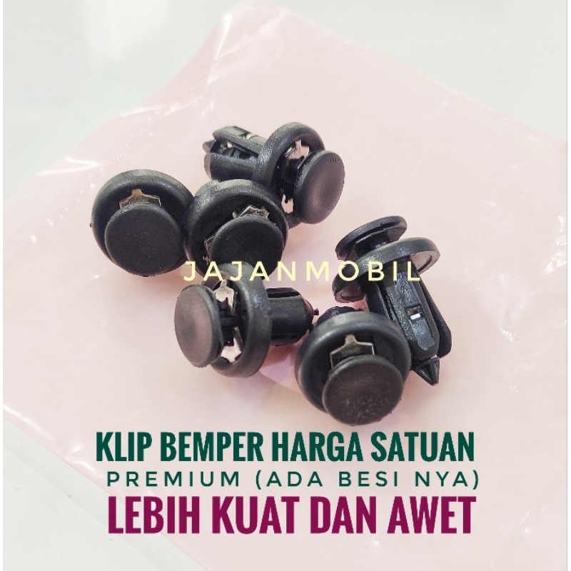 Jual KANCING KLIP BEMPER BRIO JAZZ MOBILIO CRV ADA BESINYA KLIP BEMPER