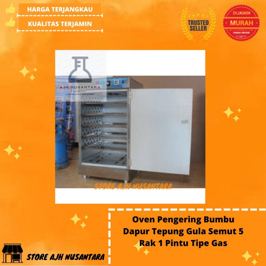 Jual ECO Oven Pengering Bumbu Dapur Tepung Gula Semut 5 Rak 1 Pintu