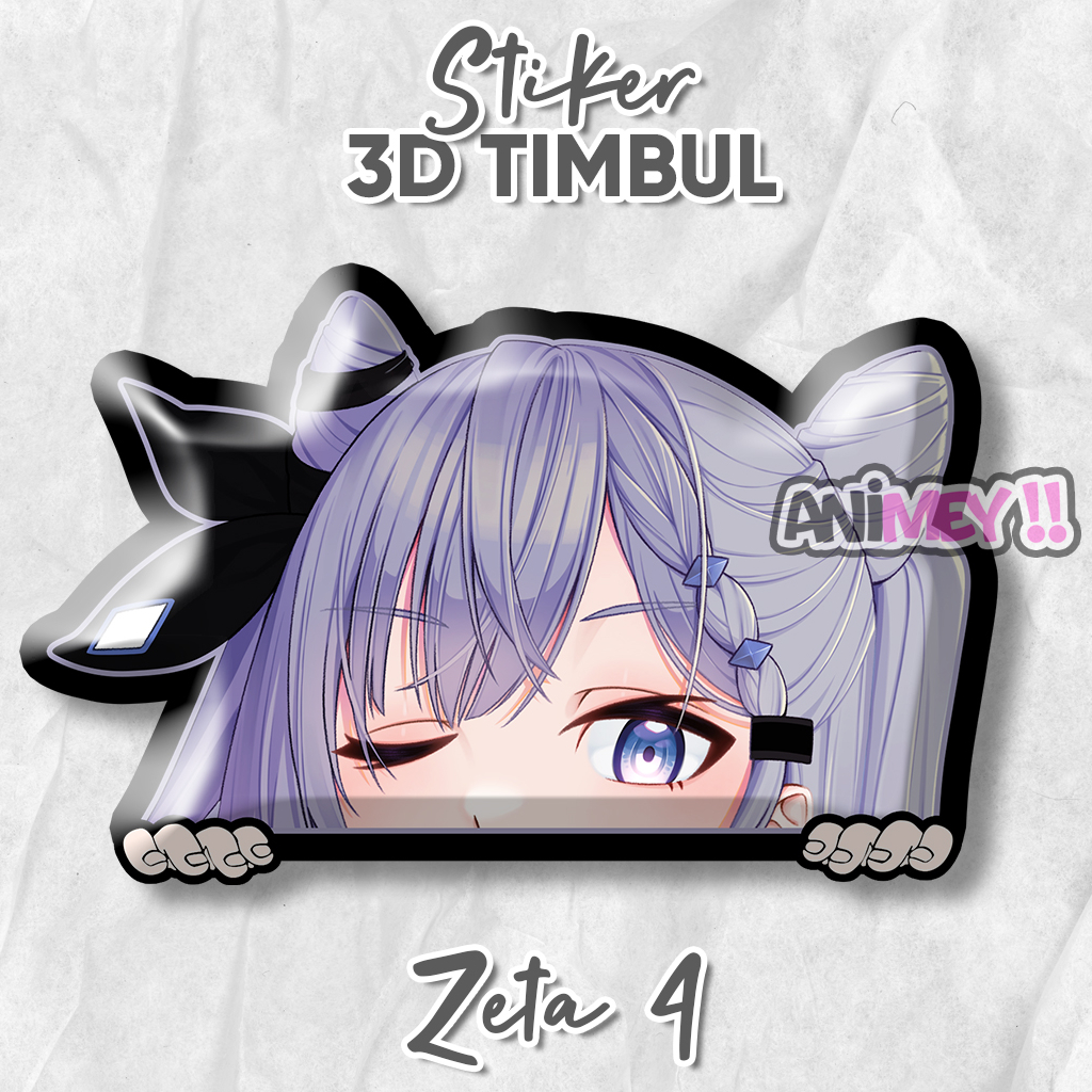 Jual Stiker Emblem D Timbul Intip Vestia Zeta Stiker Anime Resin