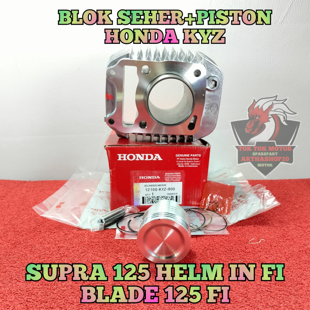 Jual BLOK Seher ASLI ORIGINAL HONDA AHM BLADE 125 FI INJEKSI SUPRA